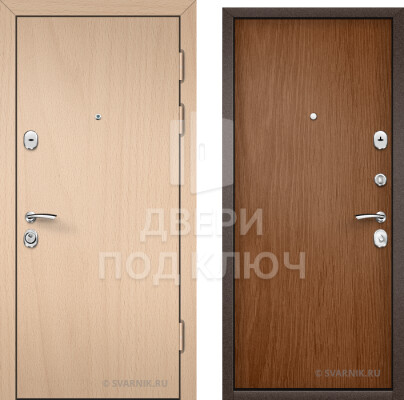 Входная утепленная дверь для коттеджа ДПК-9862