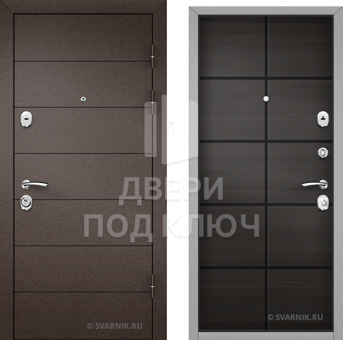 Утепленная входная дверь в квартиру ДПК-9790